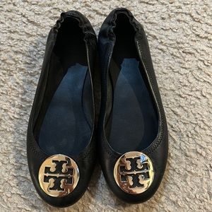 Tory Burch Ballet Flats Black size 8